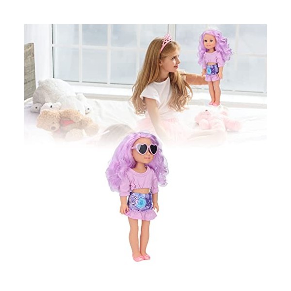 Agatige Jouets pour Fille, poupée Mignonne de 15 Pouces avec des vêtements à la Mode pour Cadeau danniversaire pour Enfants