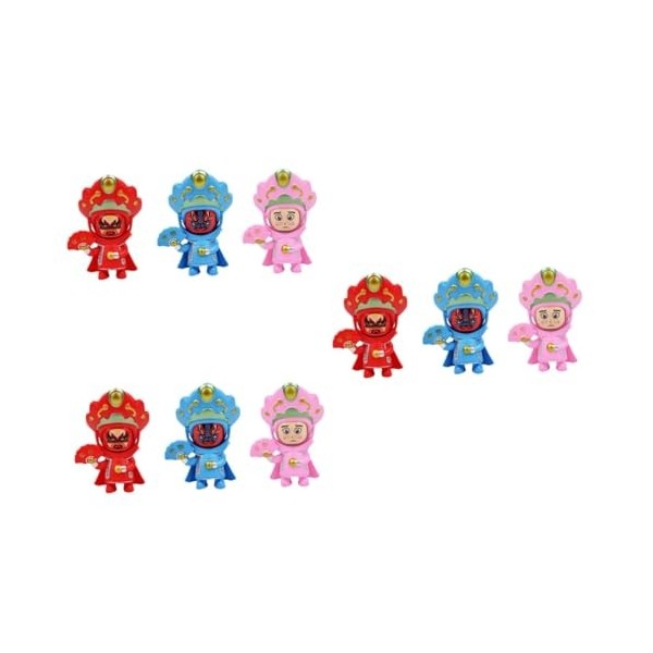 ibasenice 6 Pièces Opéra du Sichuan Jouet Changeant De Visage Jouets pour Enfants Cadeaux pour Enfants Sac À pour Enfants Fil