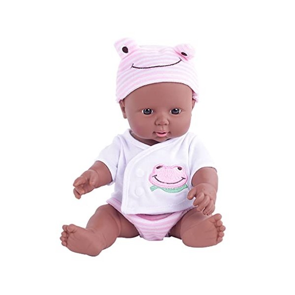 12 Poupées Interactives Bébé Jouet Vinyle Souple Réaliste en Peluche pour Poupée Cutie Fille pour Poupée Fait À Main Infantil