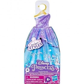 Disney Princess Secret Styles Series 4 Lot de 5 boîtes aveugles 9 cm