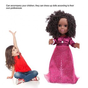 FEAW Poupée bébé Rebirth, poupée bébé Reborn à la Mode en PVC respectueux de lenvironnement, pour Enfants bébé