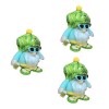 Totority 3 Pièces Poupée De Plage Couple De Gnomes DÉté Poupées De Gnomes Hawaïens Figure en Peluche Bikinis DÉté Enfants E