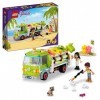 LEGO 41712 Friends Le Camion de Recyclage, Jouet pour Enfants de 6 Ans, avec Bennes et Poubelles, Ensemble Éducatif et Amusan