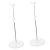 ibasenice 4 Pcs Poupée Stand Action Figure Action Figure Stand Porcelaine Poupée Jouets Poupées Marionnette Support Jouet Béb