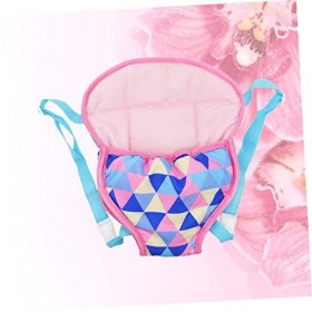 TOYANDONA 3 Pièces Enfants Sacs À Reborn Bébé Poupée Accessoires Bébé Poupée Transporteur Pépinière Playset Mini Poupée Trans