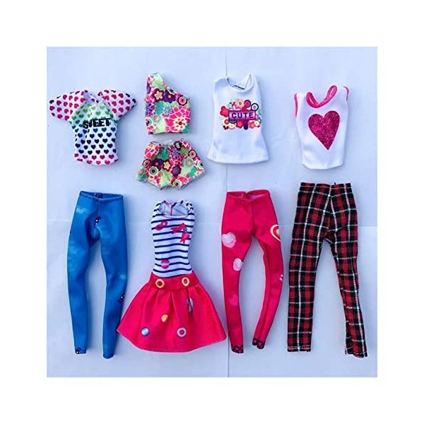 GUISHANLI 4 Style/Lot Fashion Kawaii Doll Vêtements Accessoires 30cm for Les poupées for Enfants Meilleur Anniversaire Cadeau