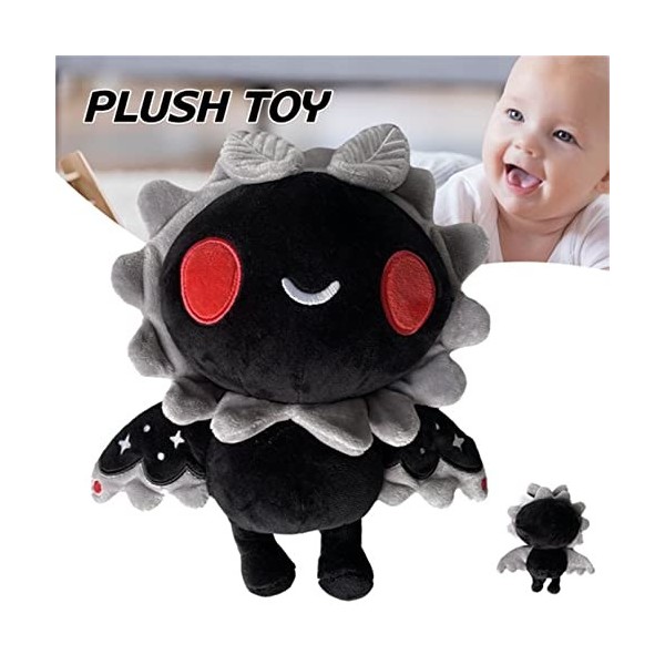 SEAVEY Peluche De 30 Cm Aux Yeux Rouges, Peluches De Chauve-Souris De Jeu dhorreur, Jouet en Peluche De Figurine Danime Mig