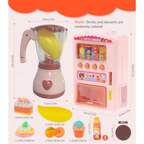 Lot de 18 distributeurs automatiques miniatures pour maison de poupée, mini meubles, décoration de maison de poupée, 1:12, ac