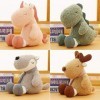 23cm Macaron Couleur Département De Guérison Doux Adorable Bébé Poupée Dinosaure Gris Loup Licorne Elk Jouet Poupée Enfants B