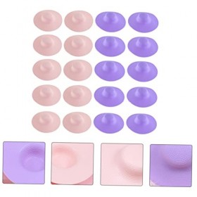 WHAMVOX 20 Pièces Chapeau Universel De Poupée Mini Poupées Miniatures Mini-Accessoires Bouchon Décoratif Miniature Chapeau Dé