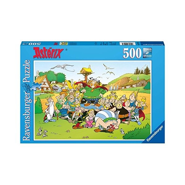 Ravensburger - Puzzle Adulte - Puzzle 500 p - Astérix au village - 14197