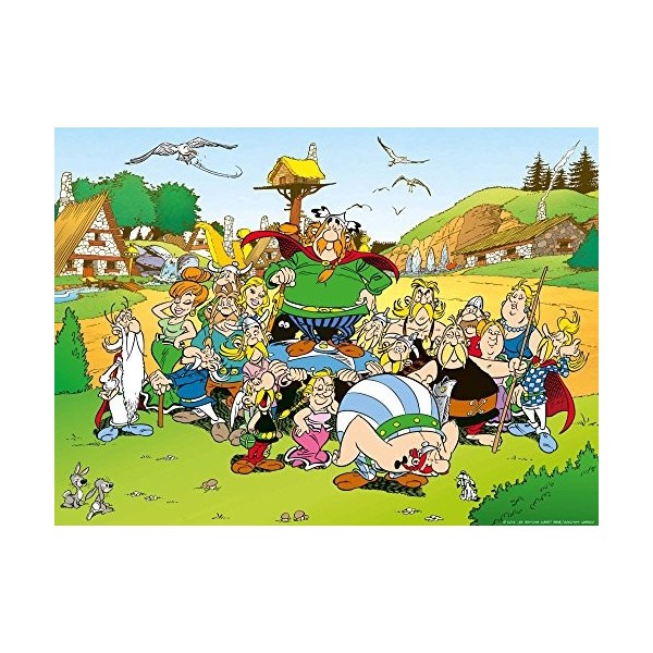 Ravensburger - Puzzle Adulte - Puzzle 500 p - Astérix au village - 14197