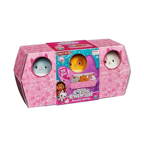 Spin Master Gabbys Dollhouse Hamster Kitties 6065401 Mascotte en peluche pour chat