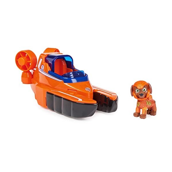 PAT PATROUILLE AQUA PUPS - Voiture + Figurine Ruben - Voiture Pat Patrouille Ruben - Figurine à Collectionner - Thème Mer Et