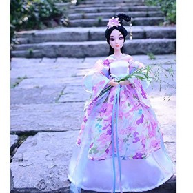 Poupée Ancienne Chinoise de 30 cm, poupées de Collection Barbie réalistes, poupées de Figurines Vintage décor à la Maison pou