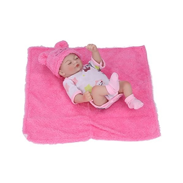 Lapin rose (2), costume tricoté au crochet pour nouveau-né fille ou garçon pour photographie