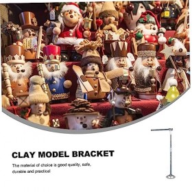 Toyvian 1 Jeu Support dargile Supporter Présentoir De Poupée Support De Poupée en Métal Porte-modèle De Poupée Présentoirs S