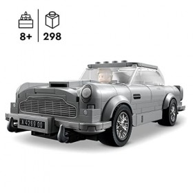 LEGO 76911 Speed Champions 007 Aston Martin DB5, Jouet, Voiture Modélisme, de Course, Mourir Peut Attendre, Collection James 