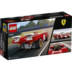 LEGO 76906 Speed Champions 1970 Ferrari 512 M Modèle Réduit de Voiture de Course, Jouet de Construction pour Enfants à Collec