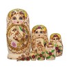 perfk Poupées Gigognes Russes en Bois Figurines Empilables Artisanat de Collection Poupées pour Adultes à La Maison, 10 Couch