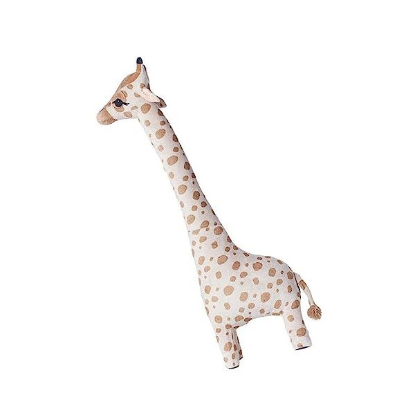 FECAMOS Jouets de Poupée Girafe, Cadeau Parfait Décor à la Maison Girafe Grand Oreiller Poupée pour Adultes 70cm 