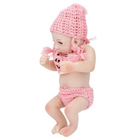 Huairdum Poupée Nouveau-né, poupée de 10 Pouces de Hauteur pour Les Enfants de 3 Ans et Plus pour Jouer à la Maison