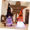 Toyvian Elfes Suédois 2 Pièces Poupée De Vacances en Peluche Poupée Halloween Ornements Décorations pour La Maison Poupée Déc