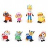 Pat Patrouille Big Truck Pups - Multipack Figurines - Rejoins Pat Patrouille Mission Camion Avec Ryder & Les 7 Chiots Pour 