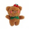 NURCIX Peluche 14Cm Ourson en Peluche Porte-Clés Sac À Dos Poupée Poupée Poupée Poupée Poupée Poupée Poupée Poupée Poupée Pou