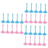 ibasenice 30 Pièces Stand De Poupée Supports De Poupée Support Daffichage De Poupée Support De Poupée Debout Forme De Robe D