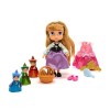Disney Store Coffret Mini poupée Ariel Animator, 8 pièces, 21 cm, incluant Ariel, Hippocampe, Polochon, Sébastien, Une Robe, 