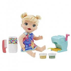 Baby Alive - Snackin Pasta - Poupee Cheveux Blonds