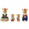 Sylvanian Families - Le Village - La famille Girafe - 5639 - Famille 4 figurines - Mini Poupées