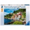 Ravensburger Lake Como, Italy 500 Piece Jigsaw Puzzle for Adults & for Kids Age 10 and Up