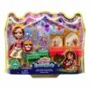 cavernedesjouets Coffret pour enchantimals poupée fabrica Fox et Frisk Le Renard : Salon de beauté - Figurine 15cm + Animal -