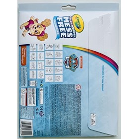 Crayola Color Wonder Livre de coloriage Paw Patrol avec 18 pages de coloriage et 5 marqueurs Magic Color Wonder