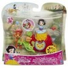 Coffret Mini Princesse Blanche Neige avec Son carrosse Pomme pour Aller au Bal - Poupee Disney Princesse