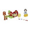 Coffret Mini Princesse Blanche Neige avec Son carrosse Pomme pour Aller au Bal - Poupee Disney Princesse