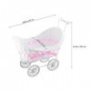 TOYANDONA Berceau De Saule Bébé Douche Fille Panier Tricycle Rotin Vase Panier Conteneur De Bonbons Panier Faire Semblant De 