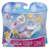 Coffret Mini Princesse Cendrillon avec Son carrosse pantaoufle pour Aller au Bal - Poupee Disney Princesse