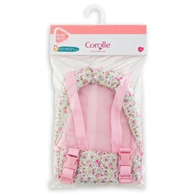 Corolle - Porte-bébé fleuri, accessoire, pour poupon 36 et 42cm, dès 3 ans, 9000141320