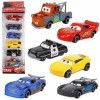 Ksopsdey Mcqueen Mini Véhicules Flash Mcqueen Voitures Mini Modèle de Jouet Enfant, Métal Voitures De Course pour Figurines J