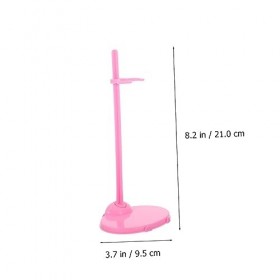 KOMBIUDA 30 Pièces Stand De Poupée Présentoir De Poupées Support De Poupée Clair Supports De Poupée Clairs Poupées Supporte L