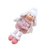 NAMOARLY 1 Pc Poupée Rose Garçon Peluche Saint Valentin Décoration De Poupée Fille Décor De Mariage Gnomes en Peluche Poupée 