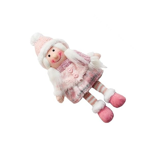 NAMOARLY 1 Pc Poupée Rose Garçon Peluche Saint Valentin Décoration De Poupée Fille Décor De Mariage Gnomes en Peluche Poupée 