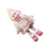 NAMOARLY 1 Pc Poupée Rose Garçon Peluche Saint Valentin Décoration De Poupée Fille Décor De Mariage Gnomes en Peluche Poupée 