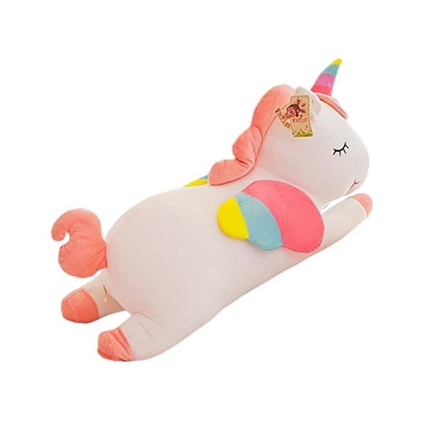 ibasenice Poupée Licorne Animaux en Peluche Animal en Peluche pour Bébé Jouet pour Enfants Poupée Animale en Peluche Oreiller