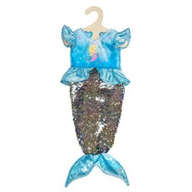 Heless-2920 Robe pour poupées Sirène Ava, 10125149, Multicolore, 35 x 45 cm