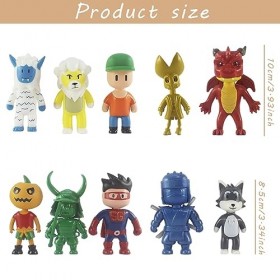 10PCS Figurine Stumble Décoration De Fête danniversaire Gâteau Stumble Créatif Accessoires De Pâtisserie Garçons Enfants Fêt