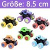 Monstter Truck Jouet, 6 PCS Monstter Truck Set Camions pour Figurines Voitures de Course pour Enfants Inertie Voiture Jouet V